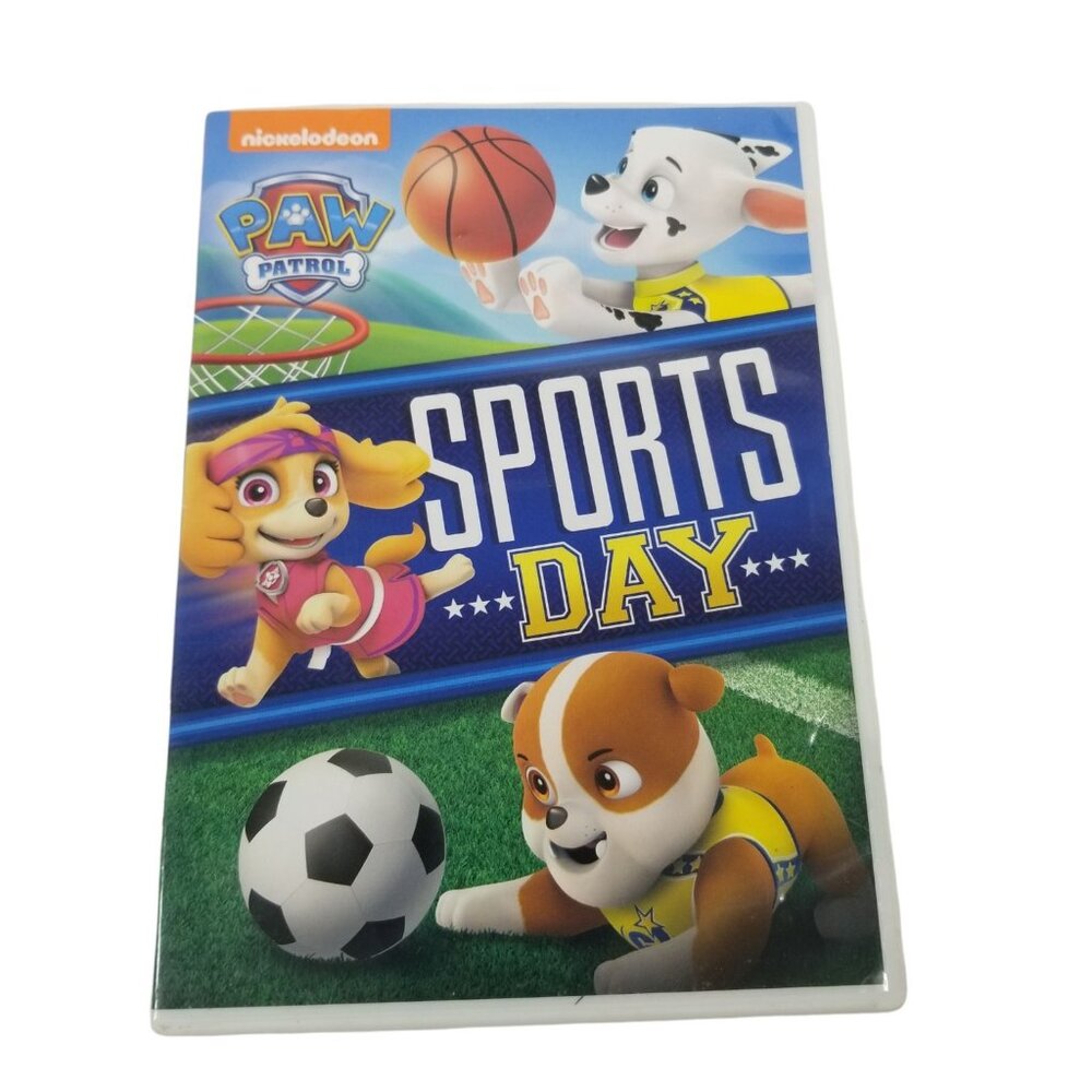 Paw Patrol Sports Day DVD  Nick Jr Cartoon Dogs Puppy Toddler Preschool Children